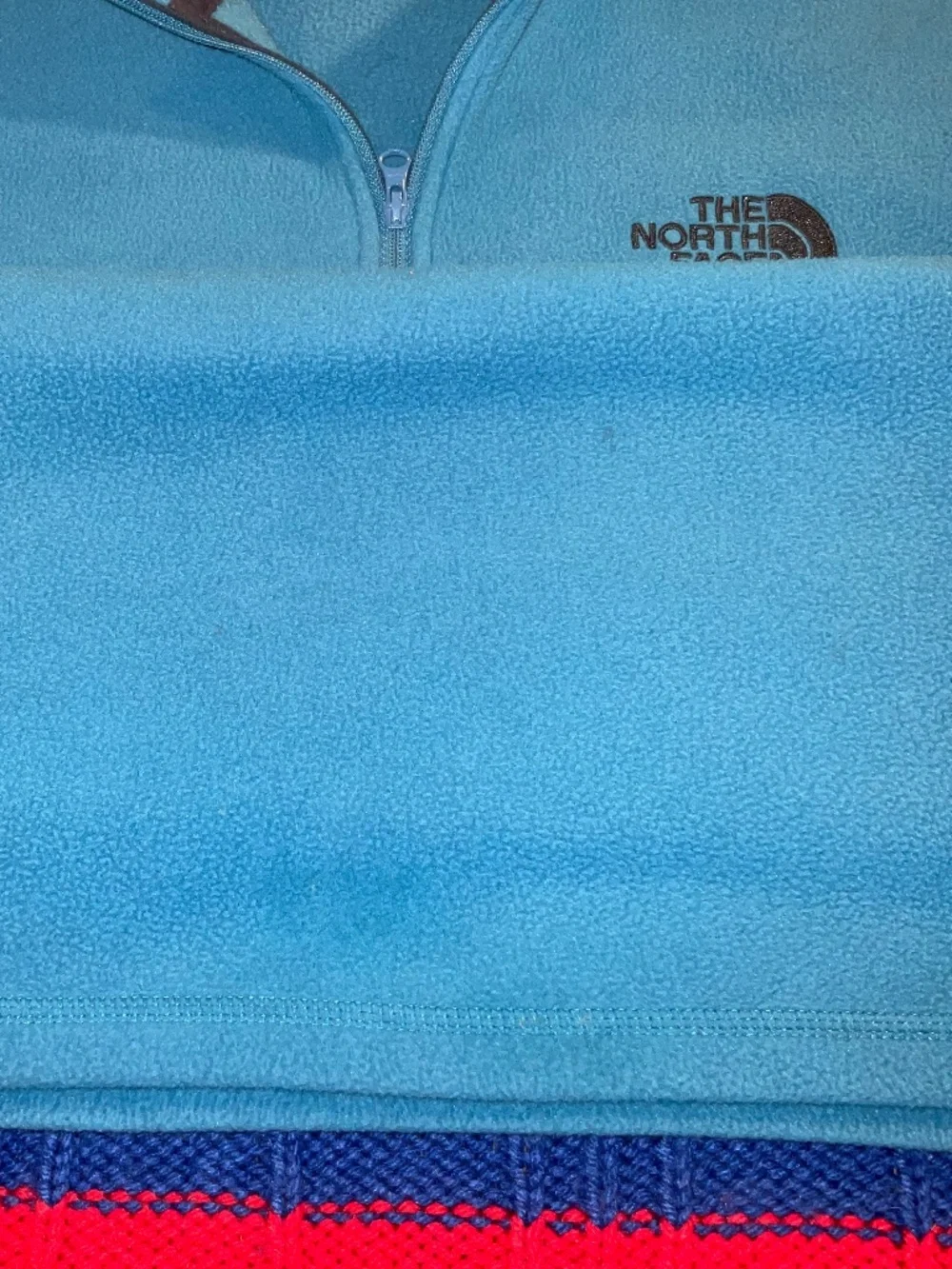 The North Face- Glacier 1/4 zip fleece-Pullover Jacket- Blue